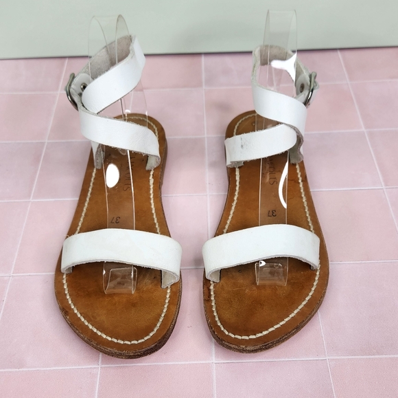 K. Jacques Calfat Leather Sandal - Picture 2 of 7